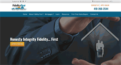 Desktop Screenshot of fidelityfirst.net